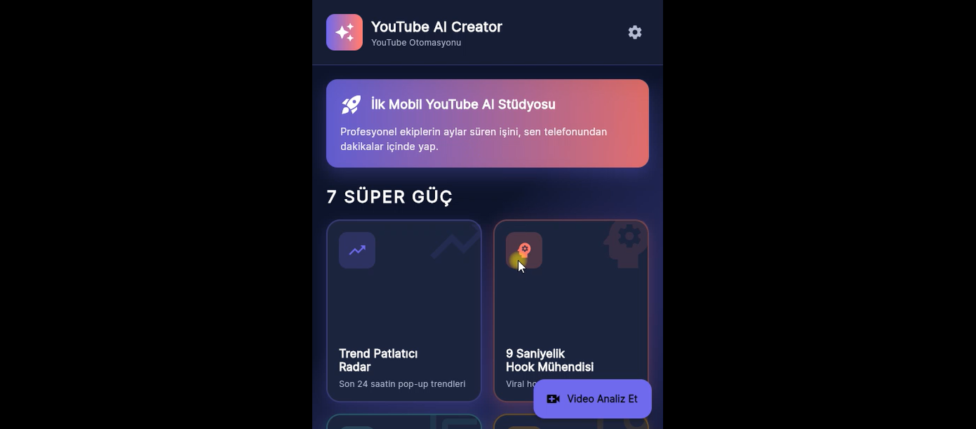 YT Creatore Aİ